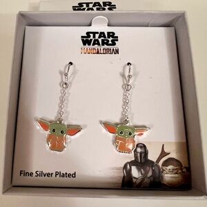 ❗️4/$65❗️Baby Yoda Star Wars Mandalorian earrings NIB.